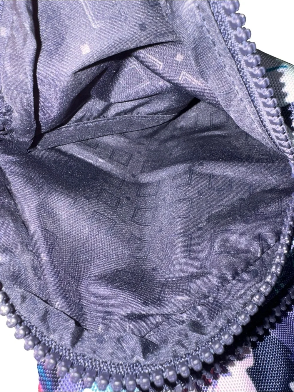 Vera Bradley Navy Floral Sling Bag - Picture 5 of 5
